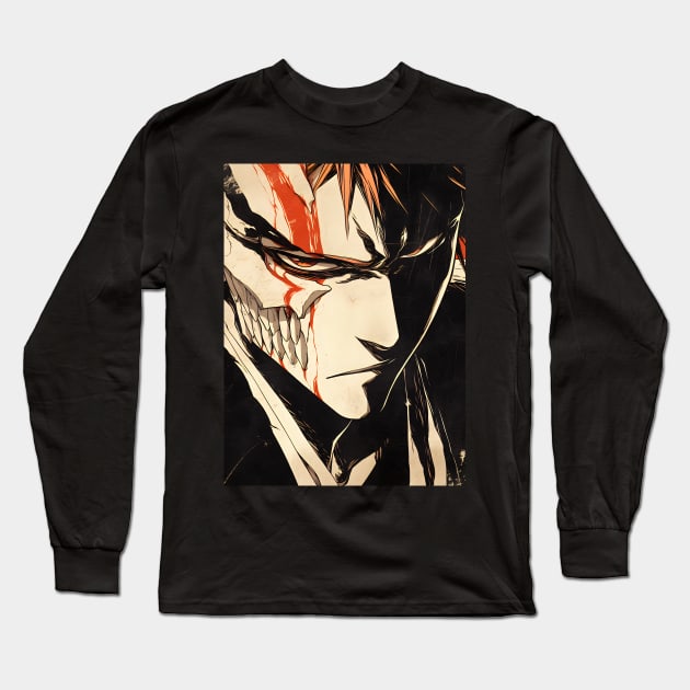 Soul Reapers' Chronicles: Supernatural Anime Manga Adventure Long Sleeve T-Shirt by insaneLEDP